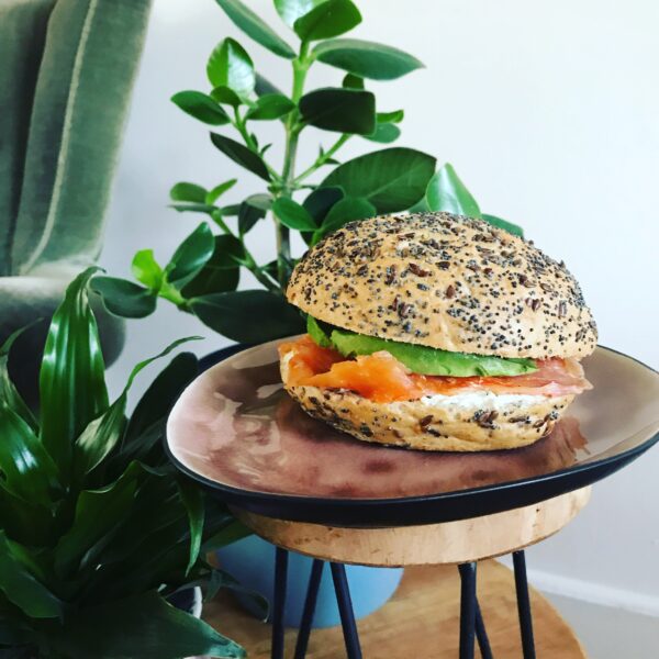 Bagel zalm/avocado